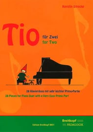 Tio for Two piano sheet music cover